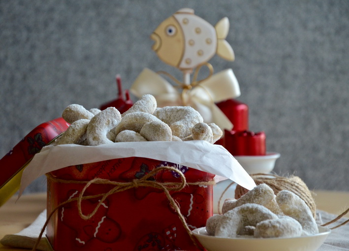 Vanilkové rohlíčky - české vánoční cukroví