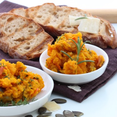 Podzimní bruschetty s dýní