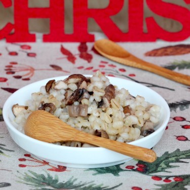 Houbový kuba - klasická česká vánoční tradice